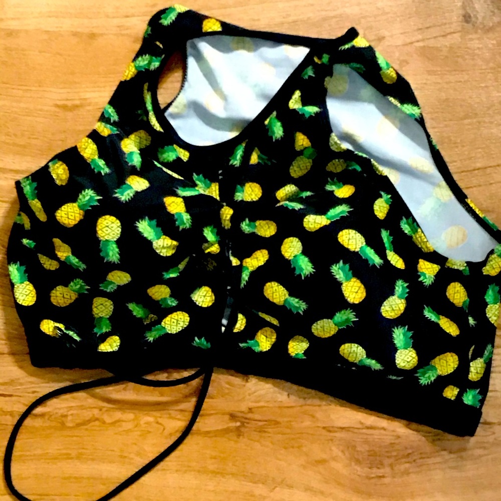 Swimsuit Top Pineapple